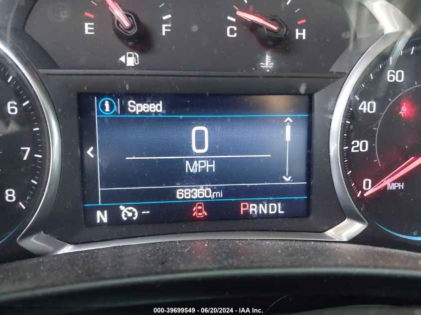 2019 Chevrolet Equinox Lt VIN: 3GNAXLEX2KL341890 Lot: 39699549