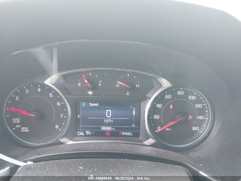 2019 Chevrolet Equinox Lt VIN: 3GNAXLEX2KL341890 Lot: 39699549