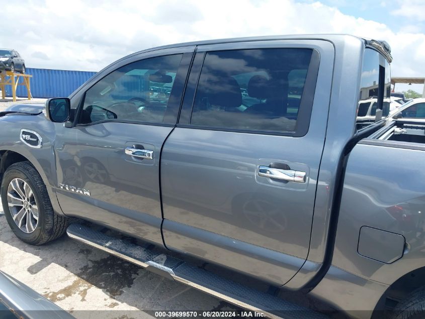 2017 Nissan Titan Sl VIN: 1N6AA1E50HN546501 Lot: 39699570