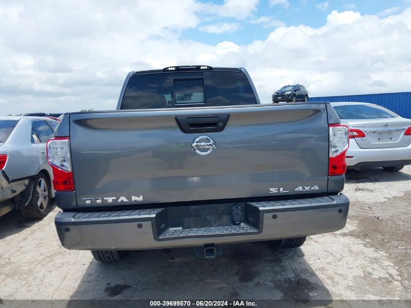 2017 Nissan Titan Sl VIN: 1N6AA1E50HN546501 Lot: 39699570