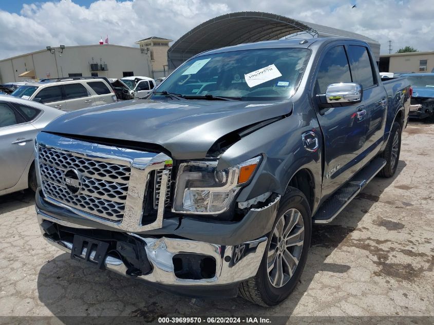 2017 Nissan Titan Sl VIN: 1N6AA1E50HN546501 Lot: 39699570