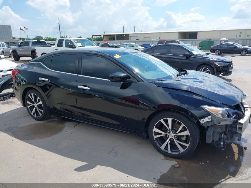 2017 Nissan Maxima 3.5 S VIN: 1N4AA6AP6HC394393 Lot: 39699579