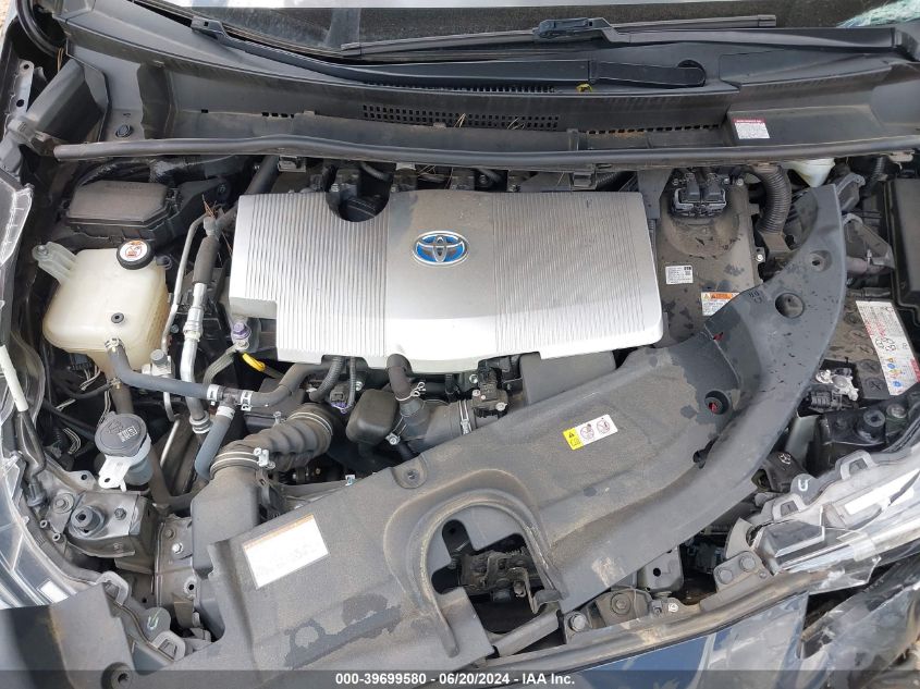 2019 Toyota Prius VIN: JTDKARFU8K3101292 Lot: 39699580