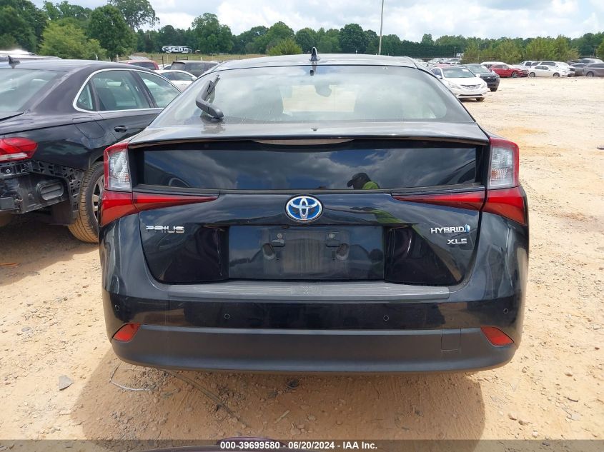 2019 Toyota Prius VIN: JTDKARFU8K3101292 Lot: 39699580