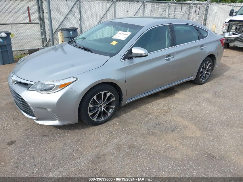 2016 Toyota Avalon Xle VIN: 4T1BK1EB4GU195876 Lot: 39699600