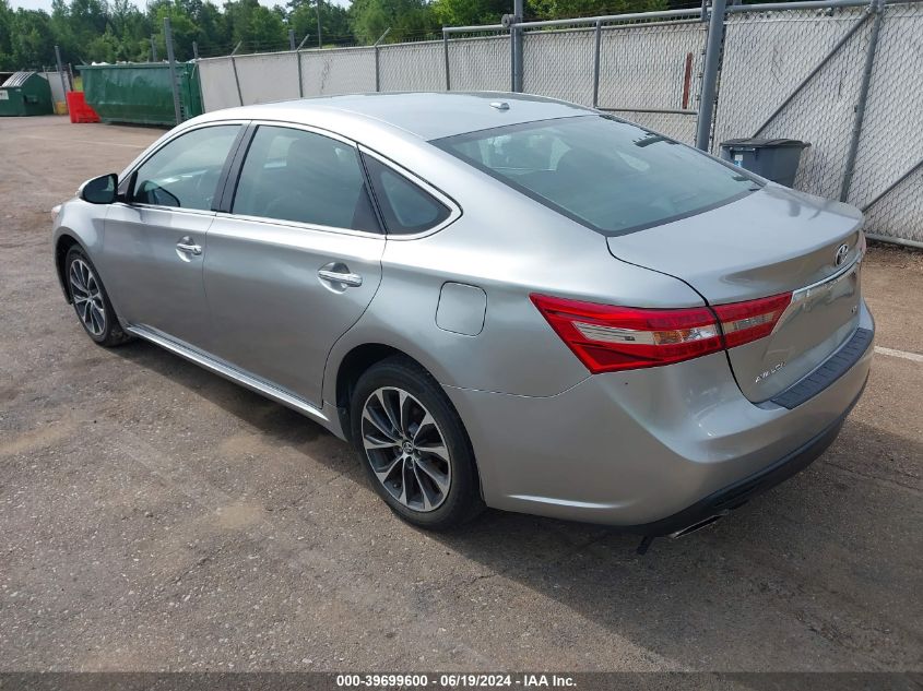 2016 Toyota Avalon Xle VIN: 4T1BK1EB4GU195876 Lot: 39699600