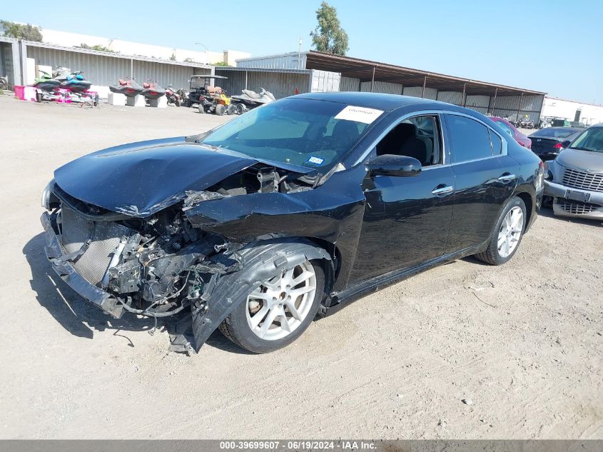 2009 Nissan Maxima 3.5 S VIN: 1N4AA51E99C833676 Lot: 39699607