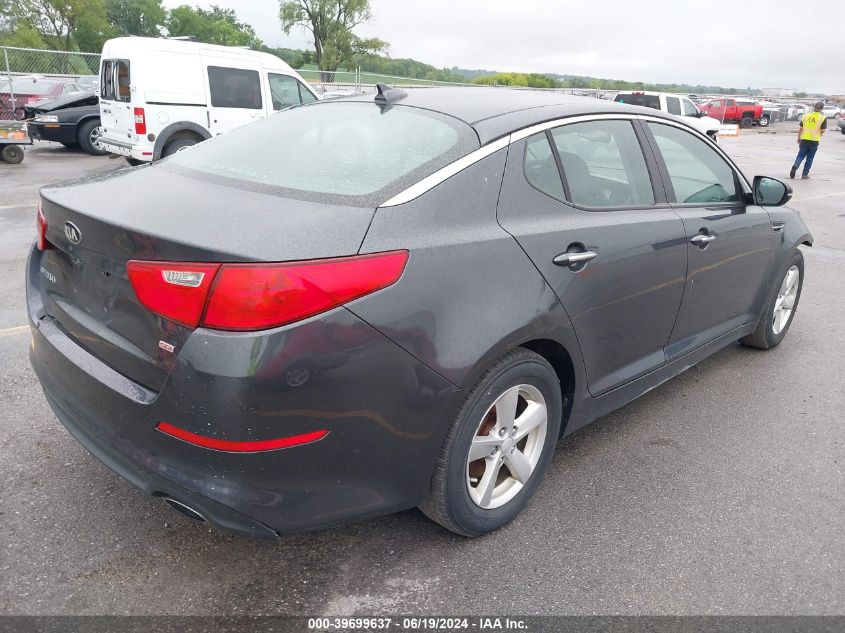 2015 Kia Optima Lx VIN: KNAGM4A77F5643850 Lot: 39699637