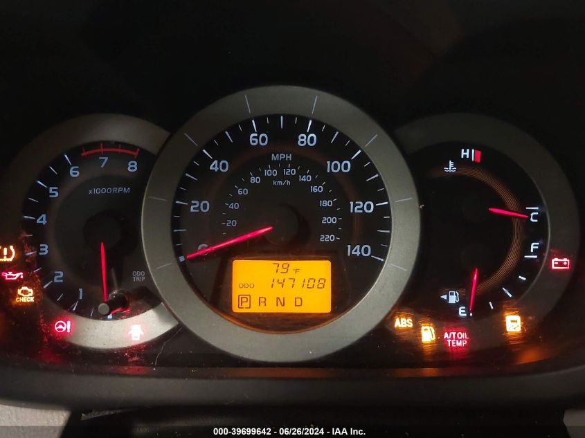 2010 Toyota Rav4 Limited VIN: 2T3DF4DV5AW059877 Lot: 39699642