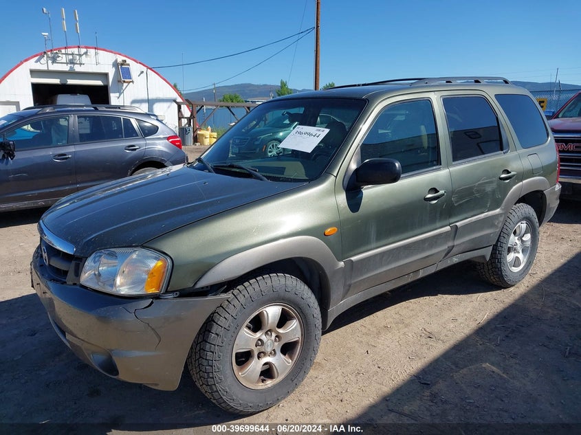 2002 Mazda Tribute Lx/Es VIN: 4F2YU08152KM03838 Lot: 39699644