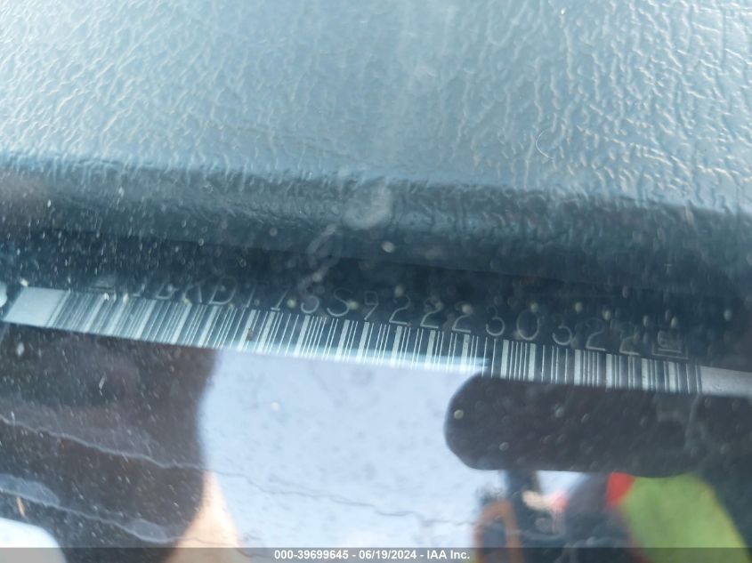 2002 GMC Envoy Slt VIN: 1GKDT13S922230322 Lot: 39699645