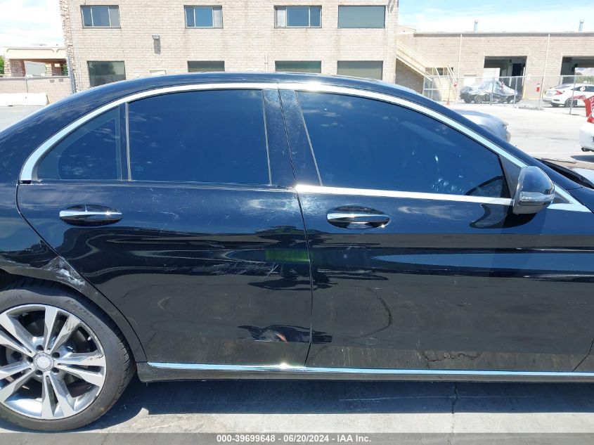 2016 Mercedes-Benz C 300 Luxury/Sport VIN: 55SWF4JB5GU129202 Lot: 39699648