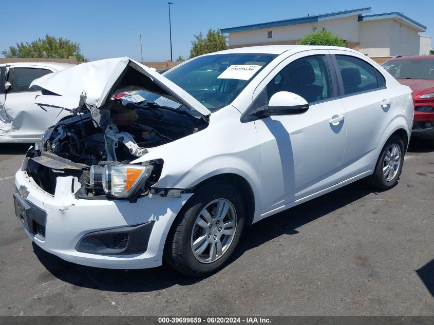 2014 Chevrolet Sonic Lt Auto VIN: 1G1JC5SG9E4109584 Lot: 39699659