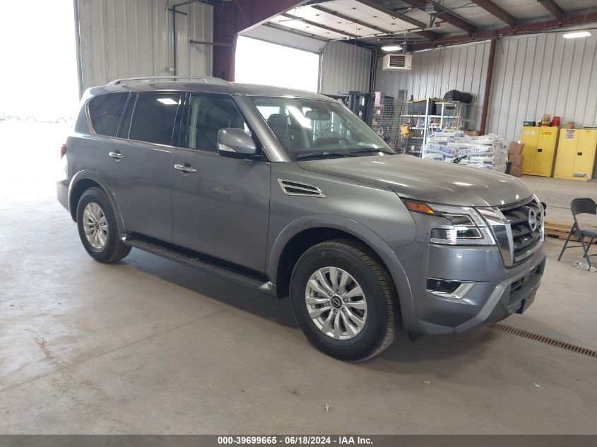 2024 Nissan Armada Sv 4Wd VIN: JN8AY2AD6R9709491 Lot: 39699665