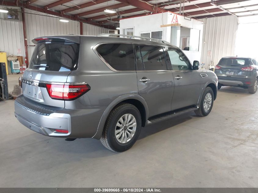 2024 Nissan Armada Sv 4Wd VIN: JN8AY2AD6R9709491 Lot: 39699665