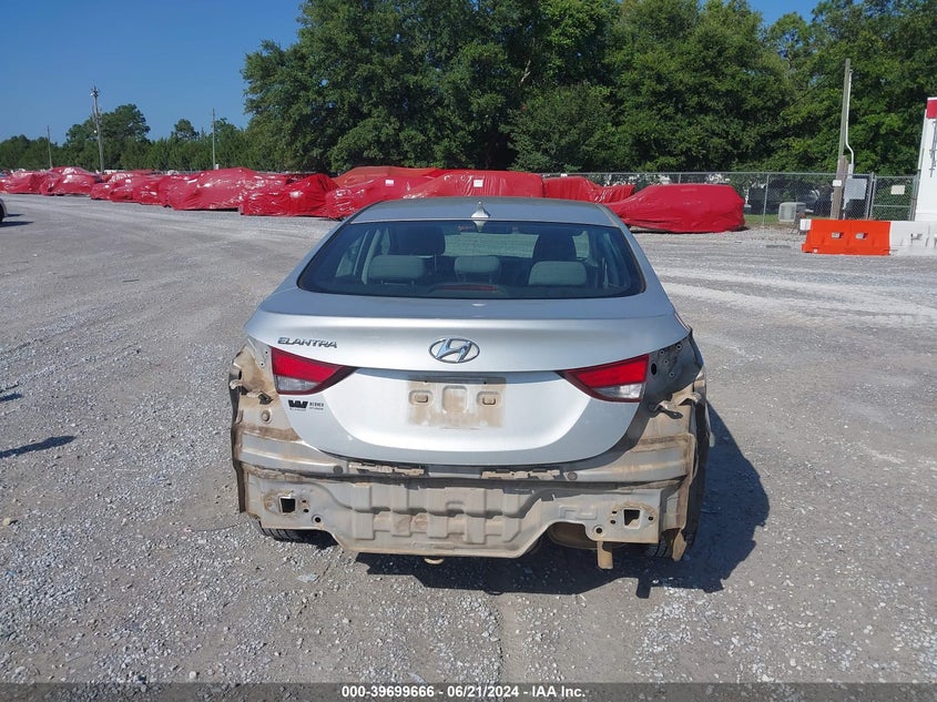 2014 Hyundai Elantra Se/Sport/Limited VIN: KMHDH4AEXEU172026 Lot: 39699666