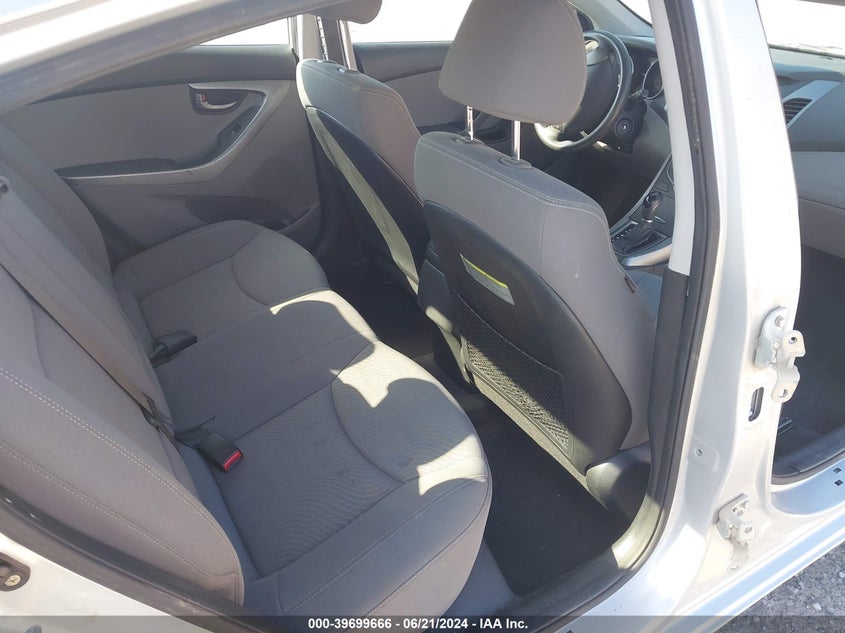 2014 Hyundai Elantra Se/Sport/Limited VIN: KMHDH4AEXEU172026 Lot: 39699666