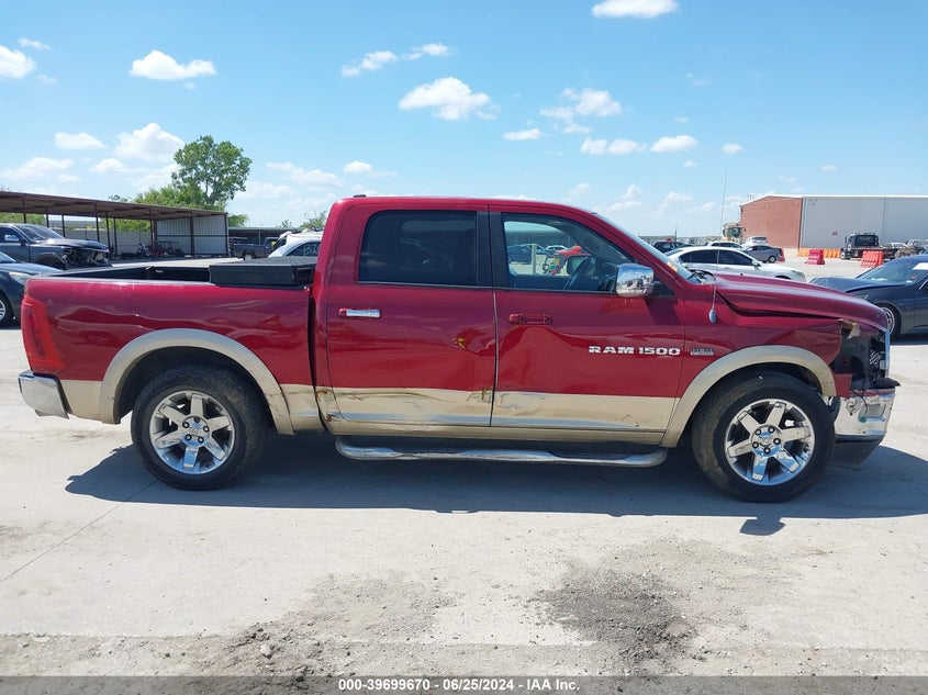 2011 Ram Ram 1500 Laramie VIN: 1D7RB1CT4BS576846 Lot: 39699670