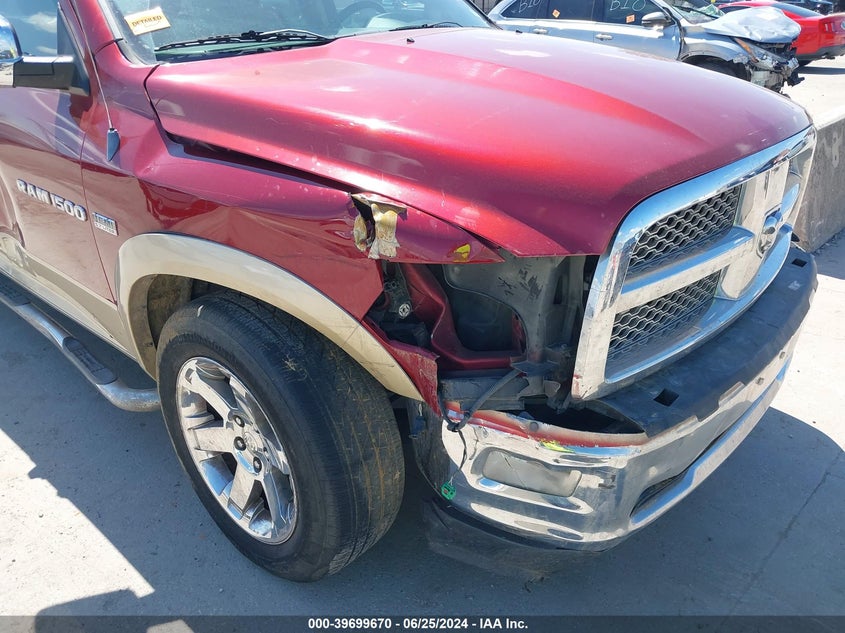 2011 Ram Ram 1500 Laramie VIN: 1D7RB1CT4BS576846 Lot: 39699670