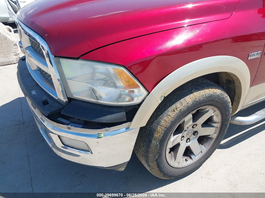 2011 Ram Ram 1500 Laramie VIN: 1D7RB1CT4BS576846 Lot: 39699670