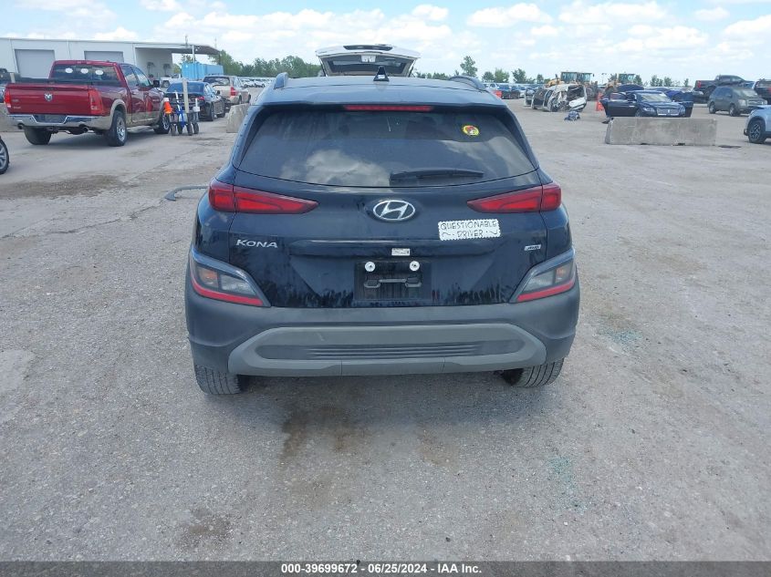 2023 Hyundai Kona Sel VIN: KM8K6CAB8PU063287 Lot: 39699672