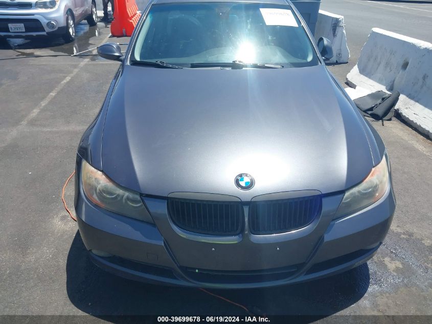 2007 BMW 328 I Sulev VIN: WBAVC53587FZ74945 Lot: 39699678