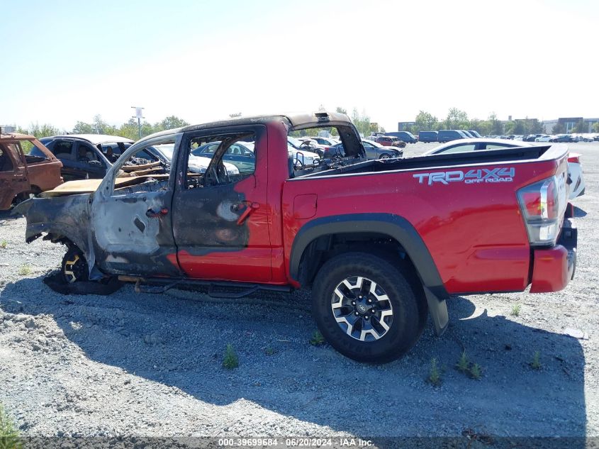 2022 Toyota Tacoma Double Cab/Sr/Sr5/Trd Sport/Trd Off Road/Trd Pro VIN: 3TMCZ5AN9NM507770 Lot: 39699684