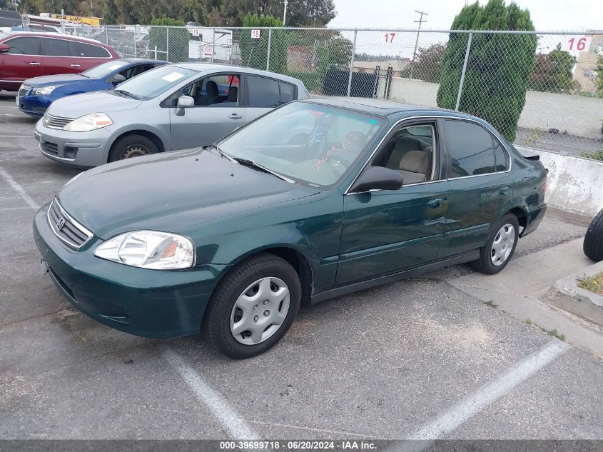 1999 Honda Civic Ex VIN: 2HGEJ8649XH546962 Lot: 39699718