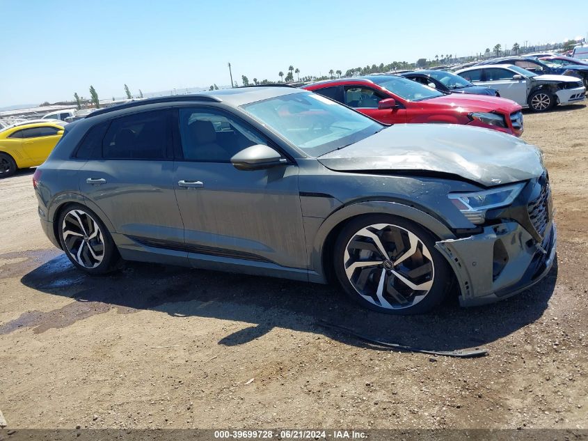 2024 Audi Q8 E-Tron Premium Plus VIN: WA15AAGE4RB014425 Lot: 39699728