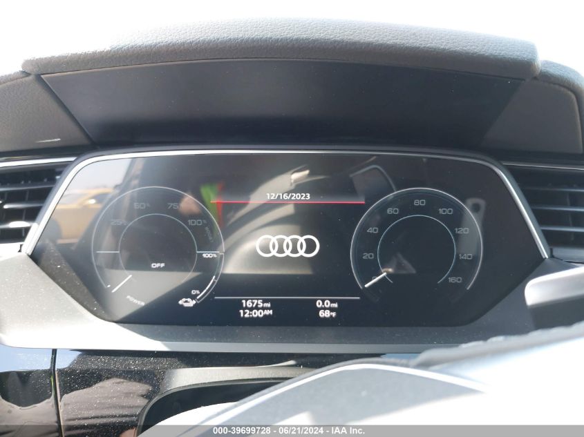 2024 Audi Q8 E-Tron Premium Plus VIN: WA15AAGE4RB014425 Lot: 39699728