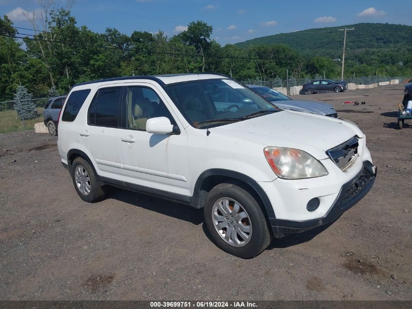 2006 Honda Cr-V Se VIN: SHSRD78906U440858 Lot: 39699751