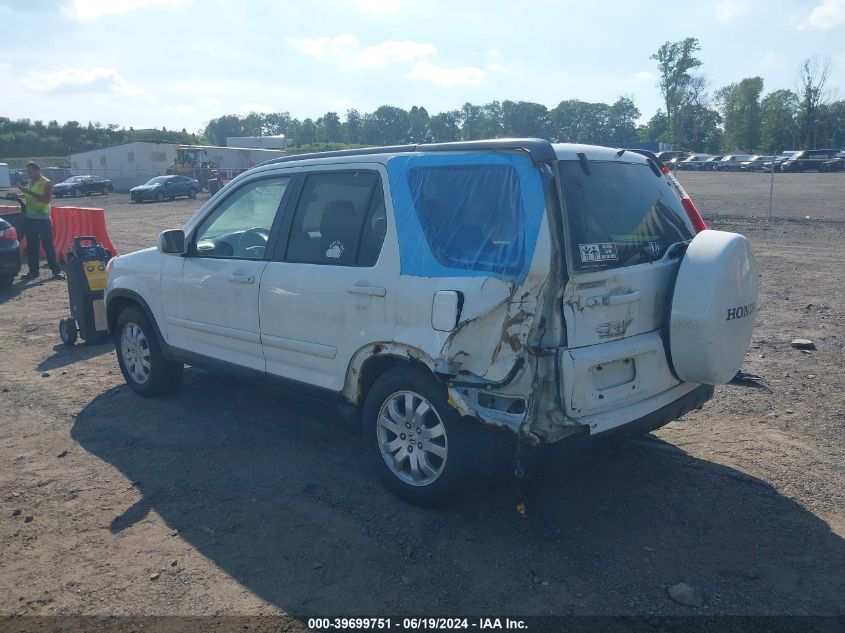 2006 Honda Cr-V Se VIN: SHSRD78906U440858 Lot: 39699751