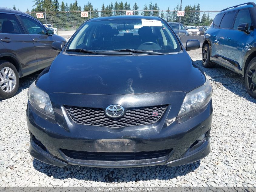 2009 Toyota Corolla S VIN: 1NXBU40EX9Z069943 Lot: 39699755