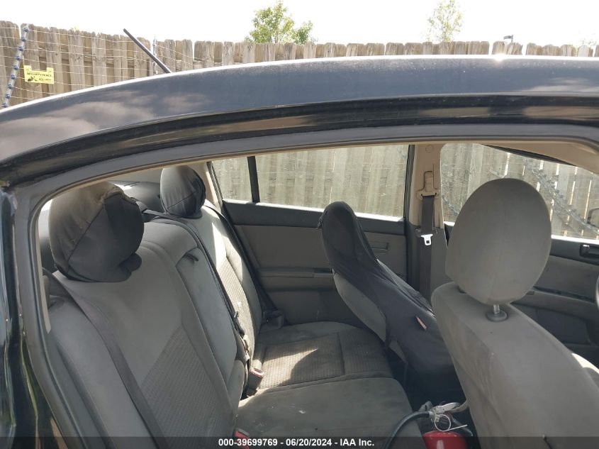 2008 Nissan Sentra 2.0 VIN: 3N1AB61E78L720196 Lot: 39699769