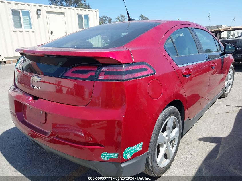 2014 Chevrolet Volt VIN: 1G1RH6E47EU164014 Lot: 39699773