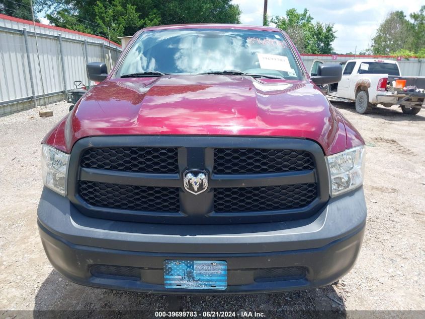 2019 Ram 1500 Classic Tradesman Quad Cab 4X2 6'4 Box VIN: 1C6RR6FG8KS733464 Lot: 39699783