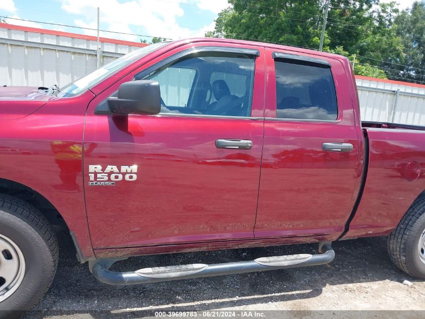 2019 Ram 1500 Classic Tradesman Quad Cab 4X2 6'4 Box VIN: 1C6RR6FG8KS733464 Lot: 39699783