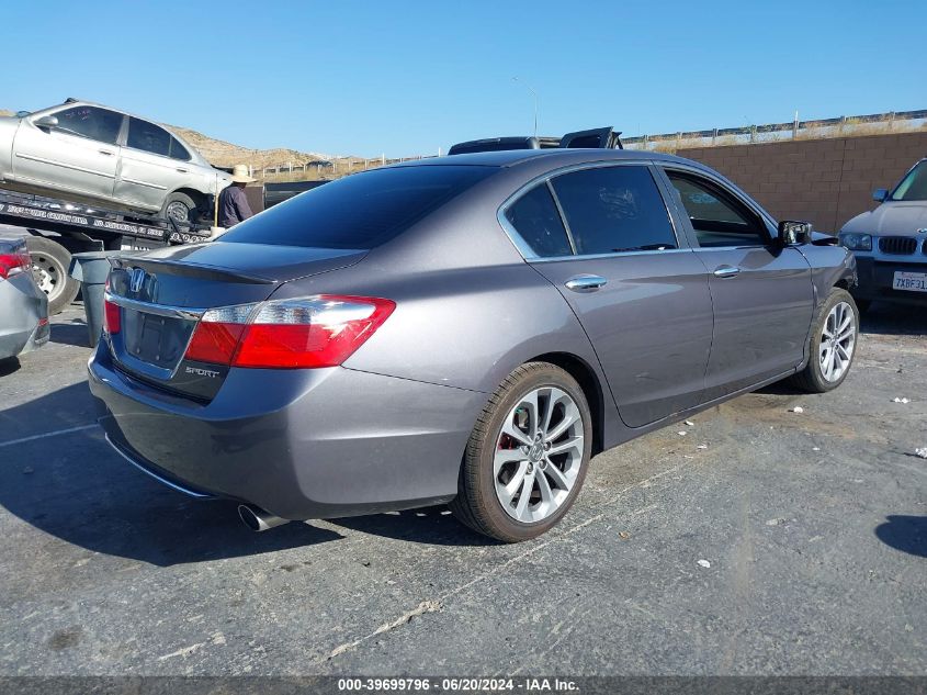 1HGCR2E50EA009397 2014 Honda Accord Sport