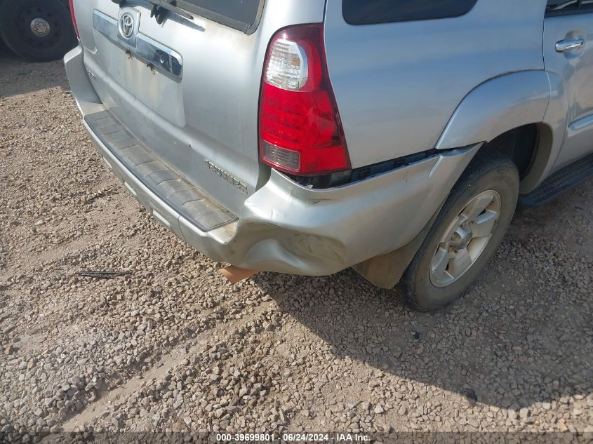 2007 Toyota 4Runner Sr5 V6 VIN: JTEZU14R978081386 Lot: 39699801