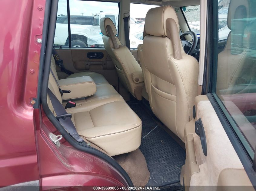 2001 Land Rover Discovery Ii Se VIN: SALTY12411A296758 Lot: 39699805