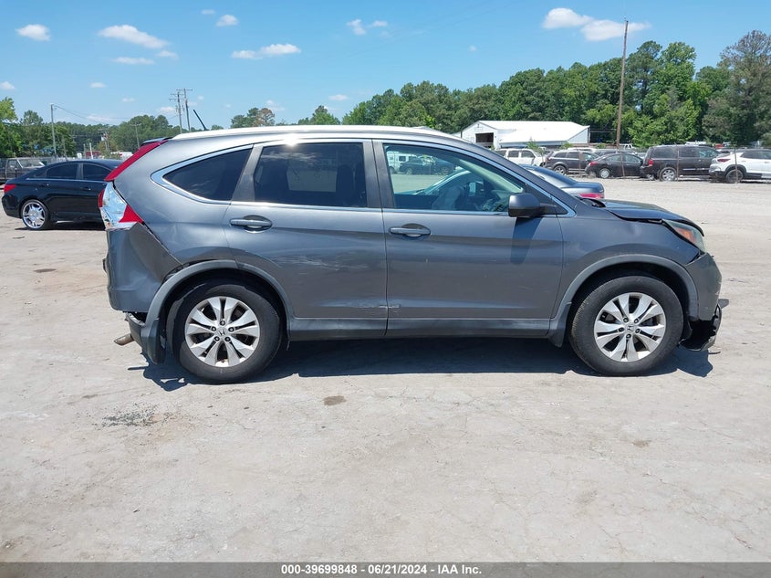 2013 HONDA CR-V EX-L - 2HKRM4H73DH627370