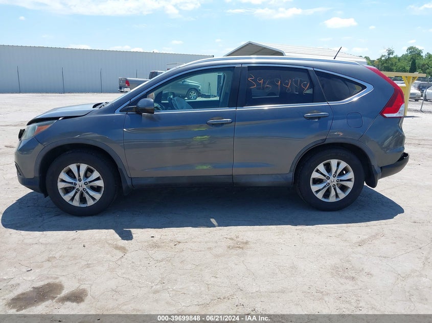 2013 HONDA CR-V EX-L - 2HKRM4H73DH627370