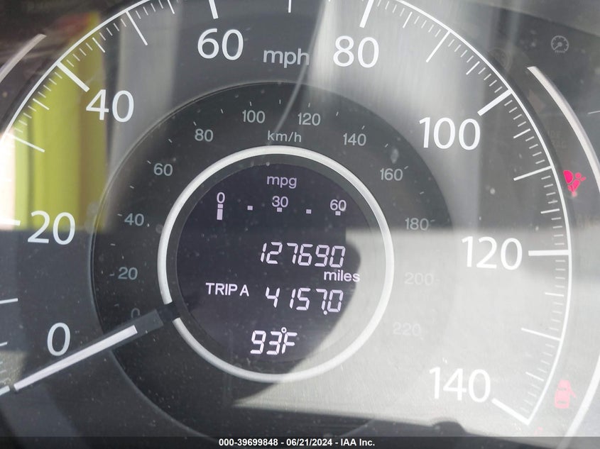 2013 HONDA CR-V EX-L - 2HKRM4H73DH627370