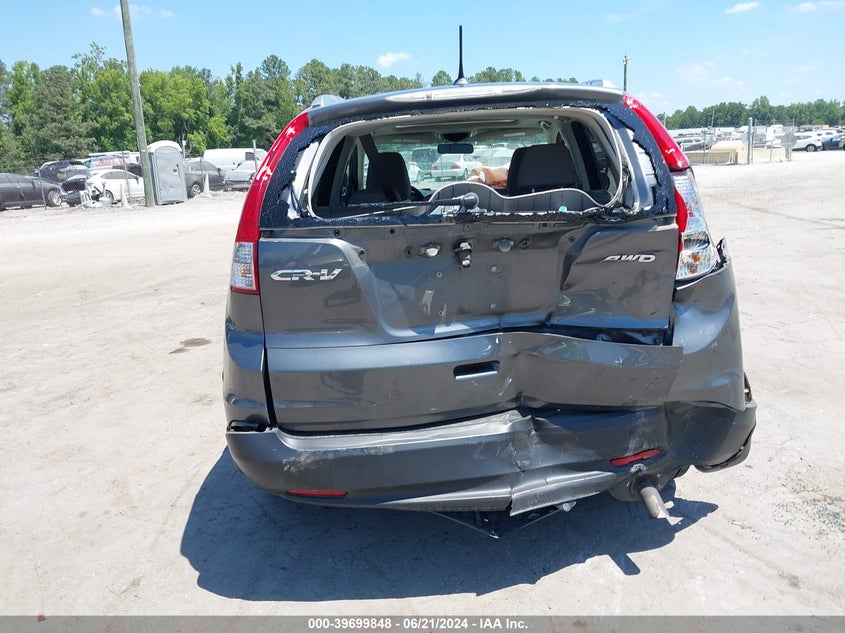 2013 HONDA CR-V EX-L - 2HKRM4H73DH627370