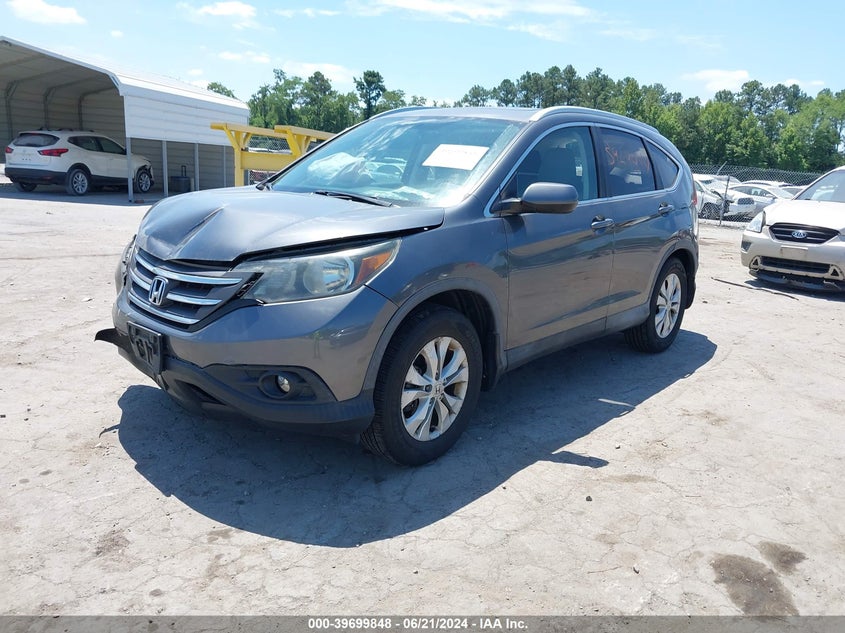 2013 HONDA CR-V EX-L - 2HKRM4H73DH627370