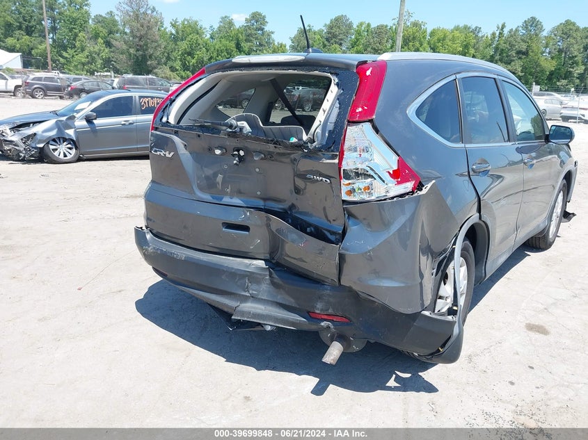 2013 HONDA CR-V EX-L - 2HKRM4H73DH627370