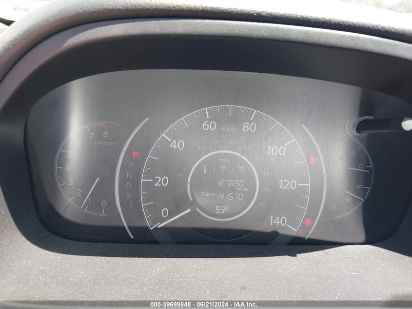 2013 HONDA CR-V EX-L - 2HKRM4H73DH627370