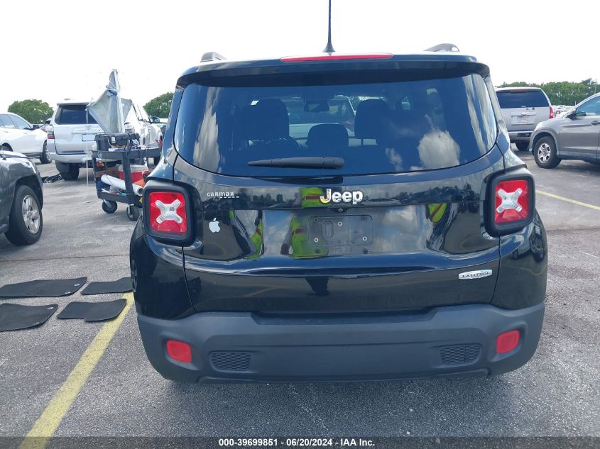 2017 Jeep Renegade Latitude Fwd VIN: ZACCJABB8HPG21278 Lot: 39699851