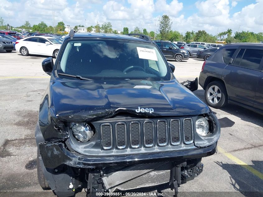 2017 Jeep Renegade Latitude Fwd VIN: ZACCJABB8HPG21278 Lot: 39699851