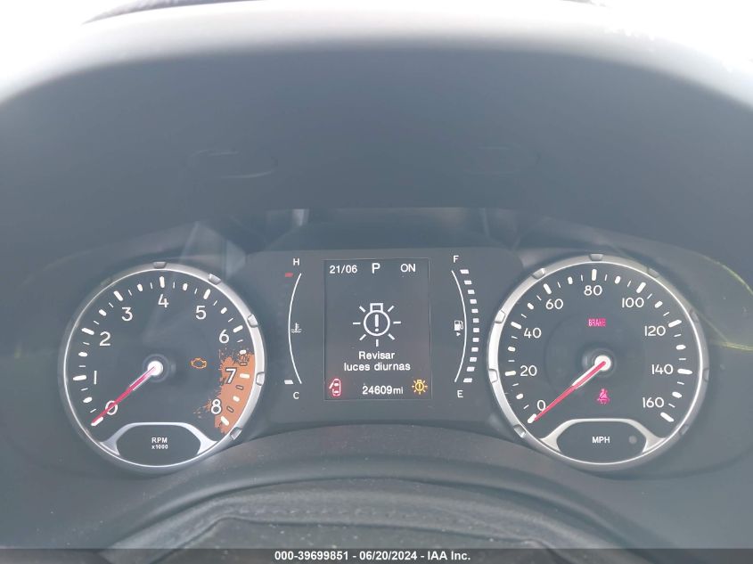 2017 Jeep Renegade Latitude Fwd VIN: ZACCJABB8HPG21278 Lot: 39699851